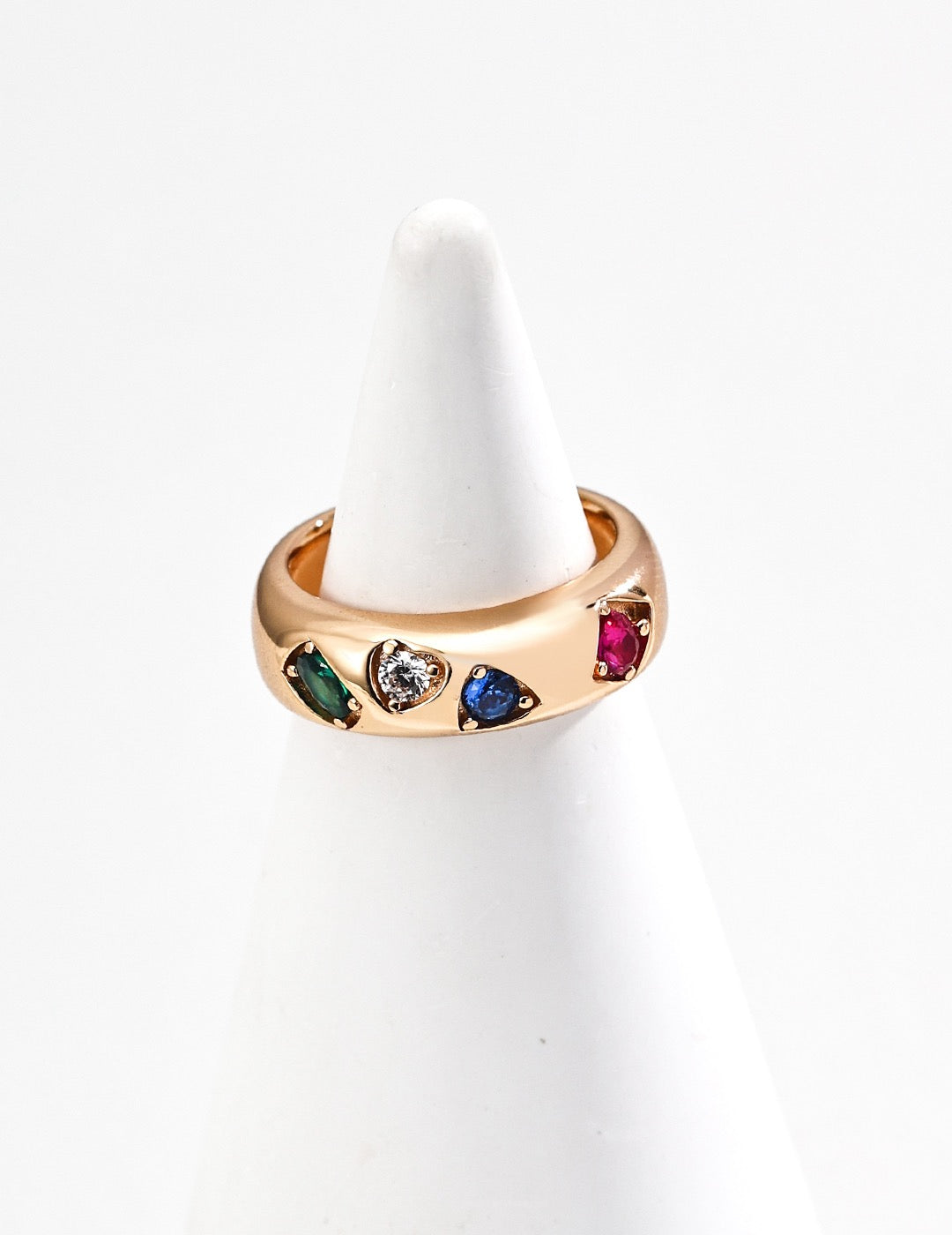 Sterling Silver Sparkle Zircon Ring
