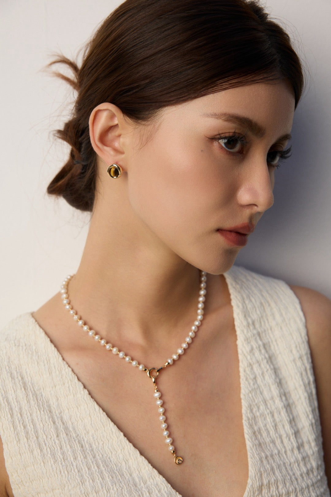 Exquisite Pearls & Zircon Necklace