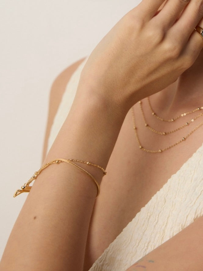 Elegance Dual-Layer Signature Bracelet