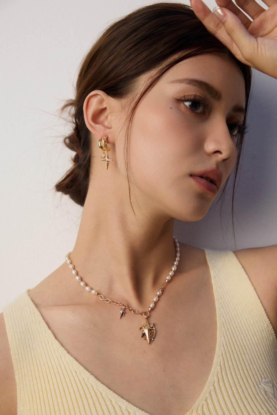 Celestial Double Hoop Earrings