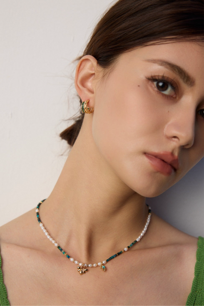Zircon Luminary Hoop Earrings