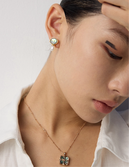 Abalone Soul Sterling Sliver Necklace