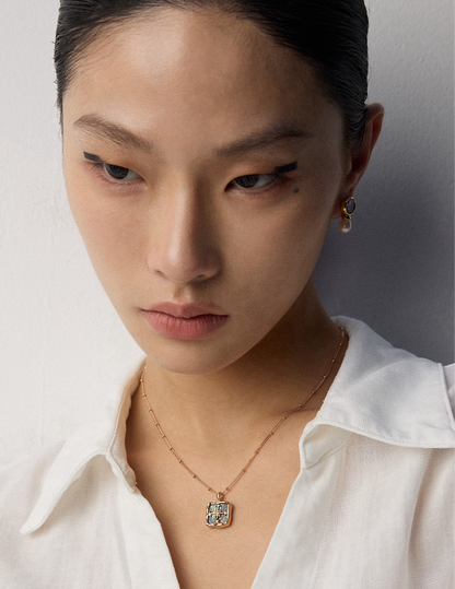 Abalone Soul Sterling Sliver Necklace