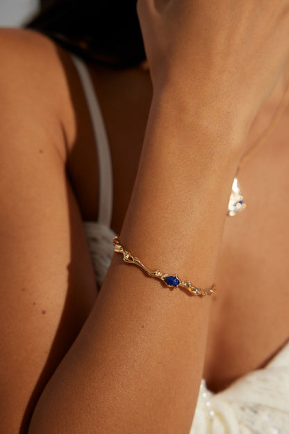 Lapis Luminary Bracelet