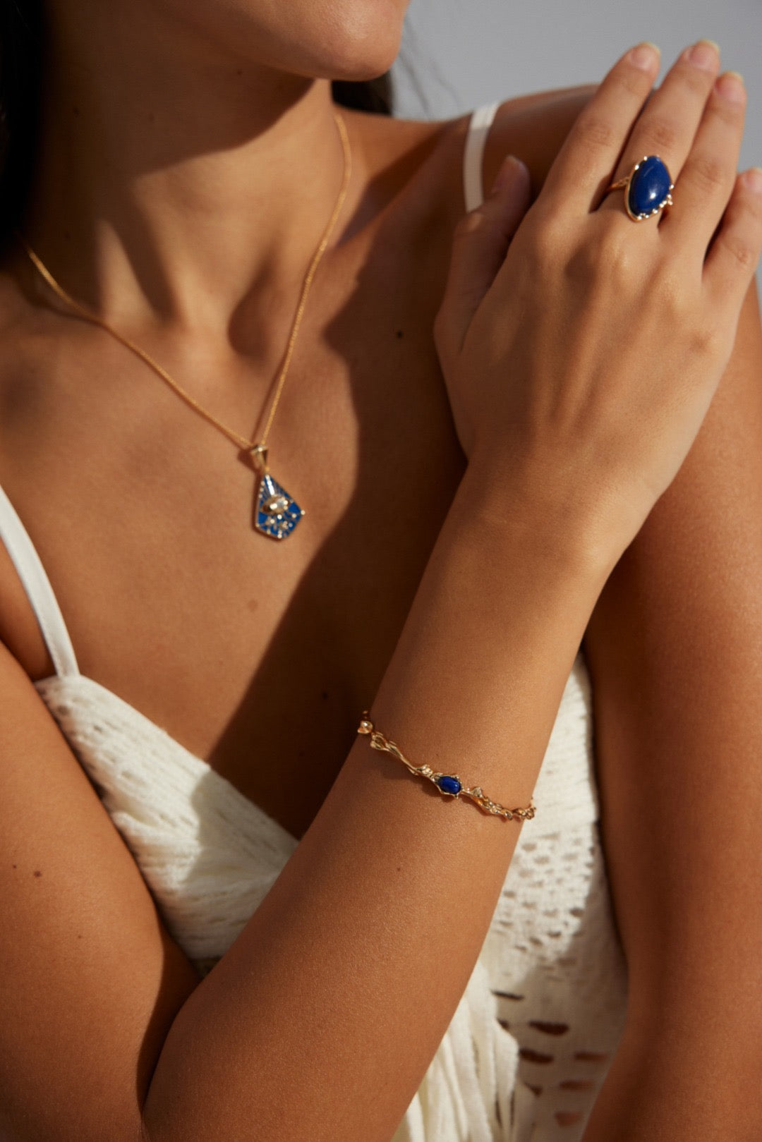 Lapis Luminary Bracelet
