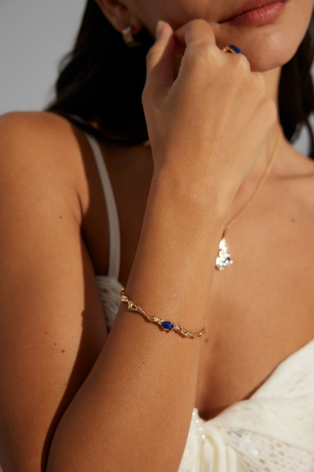 Lapis Luminary Bracelet