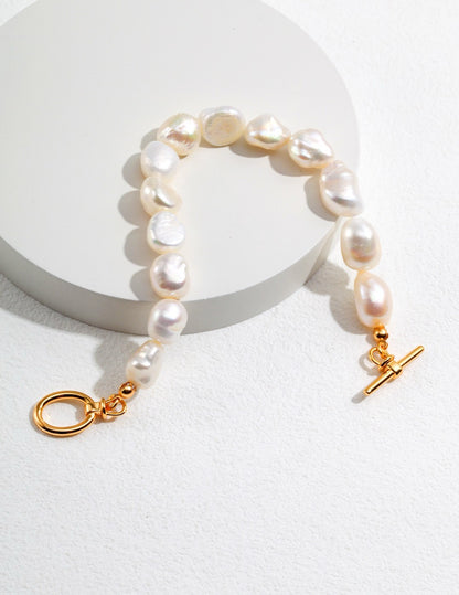 Baroque Pearl Muse Bracelet